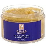 Astara Citrus Lavender Sea Salt Scrub 8 fl oz.