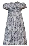 New Ivory Black French Toile Smocked Dress ~ 2T to 5