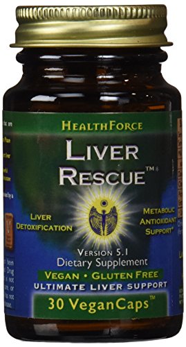 Healthforce liver rescue 5.1+, vegancaps, 30-count (pac…