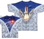 Space Shuttle Boeing/ Earth tie dye t-shirt