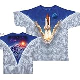 Boeing Space Shuttle / Earth Tie Dye T-Shirt