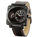 DETOMASO Herrenuhr Cortona BlackTwoZones SL1527D-BK