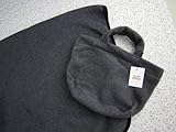 【ＫＡＺＵ　ＳＴＹＬＥ】秋冬物 ハンドメイドフリースウールブランケットBAG付き日本製(グレー)