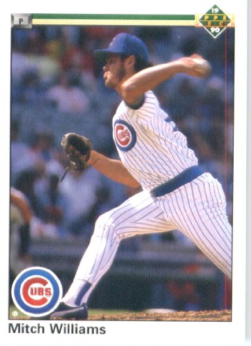 1990 Upper Deck # 174 Mitch Williams Chicago Cubs Baseball Card