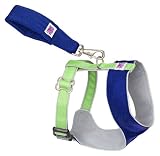 X-SMALL - BLUE/GREEN - Doggles Comfort Harness