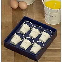 Set of 6 Egg-Cup Buckets in their own Presentation Box