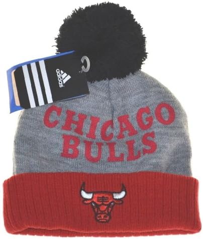 NBA Chicago Bulls Kid Beanie Pom Pom-toddler 4~7