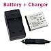 NP-BK1 BATTERY+CHARGER FOR SONY DSC-S950 750 780 CAMERA