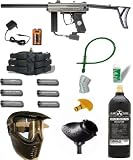 Spyder E-MR1 EMR1 Silver Paintball Marker Gun MEGA Set