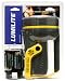 Lumilite 4850 Z-Lite 6-Volt/4D Cell Krypton Rubberized Lantern with D-Cell Adaptor and 6 Position Stand, Black