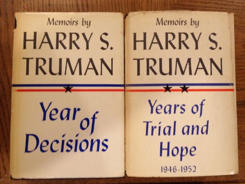 Memoirs By Harry S. Truman 2 Volume Set(years of Decisions