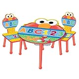 Sesame Street Furniture Collection - ABC Round Table and Chair Set