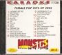 Monster Vol.1136 Karaoke CDG FEMALE POP HITS of 2002
