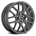 Vision 426 Cross Gunmetal Wheel with Painted Finish (17 x 7. inches /5 x 112 mm, 38 mm Offset)