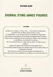 Journal d'une ann�e pourrie