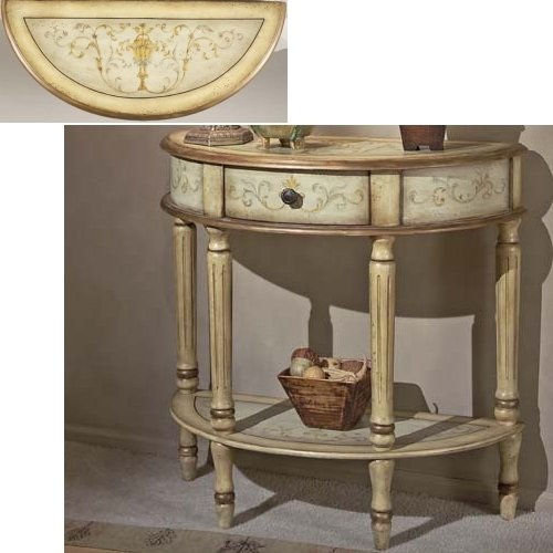 Butler Specialty 0667041 Demilune Entry Table