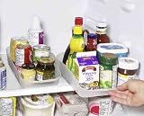 ROLLING REFRIGERATOR STORAGE ORGANIZER TRAY (SIZE SMALL 13
