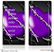 Zune HD Skin - Barbwire Heart Purple by WraptorSkinz
