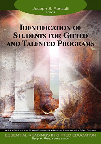 Identification of Students for Gifted and Talented Programs (Essential Readings in Gifted Education Series)