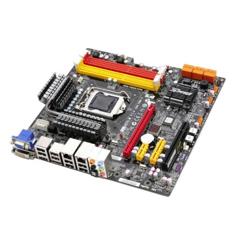 ECS V1.0A Socket 1156/Intel H57/A and 2GbE/MATX Motherboard H57H-MUS