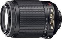 Zoom-Nikkor AF-S DX 55-200mm f/4-5.6 VR Lens (Black)