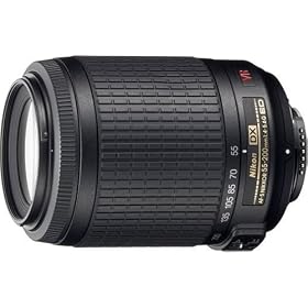 Nikon AF-S 55-200mm f/4-5.6 G VR DX Telephoto Zoom Nikkor Lens for Digital SLR