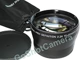Bower 72mm 0.70x Super Wide Angle Lens with Macro for Canon XL2 XL1s XL1