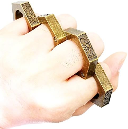 Self Defense Magic Ring from Blue Lolly Outdoor Survival window breaker as BONUS