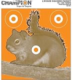 Champion Animal Squirrel Large Paper Shooting Target, 8.5x11 - 12pk