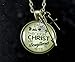 I Can Do All Things Through Christ Necklace Boho Style Bronze Jewelry for Women, Chain 24