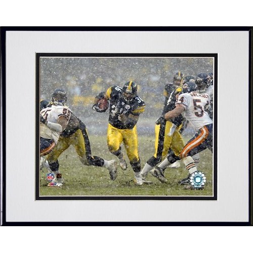 Photo File Pittsburgh Steelers Jerome Bettis 2005-2006 Action Framed Photo