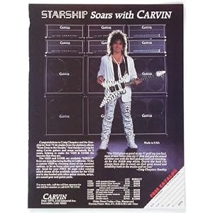 Craig Chaquico Starship Carvin Guitars