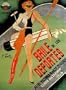 GOLF GIRL BAILE DE LOS DEPORTES SPORT SPAIN SMALL VINTAGE POSTER REPRO