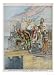 Dido Queen of Carthage Inspects Progress in the Rebuilding of Her City Art Giclee Poster Print by Fortunio Matania, 12x16