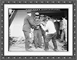 IMAGE OF Newswire Photo (S): On KAISER WILHELM II - Buttoning up a fire-fighter