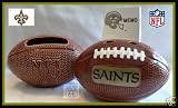 NEW ORLEANS SAINTS DESK FOOTBALL CADDY W NOTEPAD OLD-MINT
