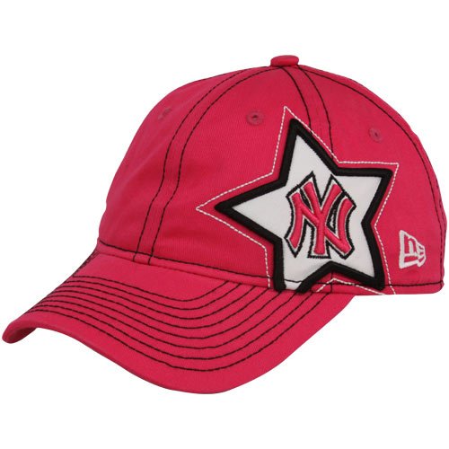 New Era New York Yankees Preschool Girls Pink Sidestar Adjustable Hat