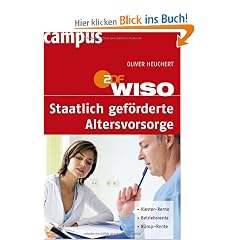 WISO: Staatlich gef�rderte Altersvorsorge