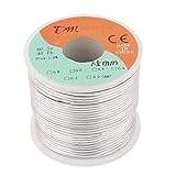 uxcell はんだワイヤー　1.5mm 400G 60/40　ロジンコア　錫鉛　半田線ロール