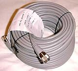 100 ft RG8X COAX CABLE CB / Ham Radio w/ PL259 Con. Astatic