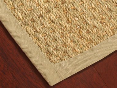 Anatolia Seagrass Rug 3x5 - Natural, Latex Backing
