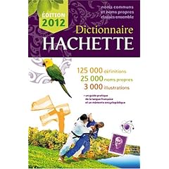 Dictionnaire Hachette 2012 - France