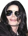 Michael Jackson Long Straight Wig and Glasses