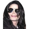 Michael Jackson Long Straight Wig And Glasses