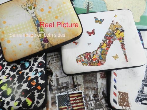 Blue Eyes Cat 11.6" 12''inch Netbook Tablet Laptop Bag Sleeve Pouch Soft Cover Case for 11.6" Macbook Air