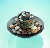 Zoom Produkt-Bild: Brunnen Naturkiesel, Zimmerbrunnen, H&ouml;he ca. 20,5 cm
