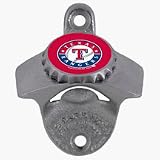 Texas Rangers Wall Mounted Bottle Opener