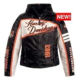 Harley-Davidson® Women’s Colorblocked 3-in-1 Functional Jacket. Water-Resistant. Removable Hoodie. Embroidery. Full-featured. HD 98230-11VW