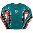Miami Dolphins - Logo Ladies Fitted Tie Dye Long Sleeve