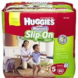 Huggies Little Movers Slip-On Diapers Big Pack - Size 5 50ct.